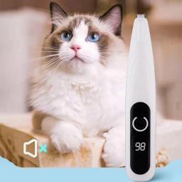 Cortador de unhas profissional com luz LED para animais de estimação, aparador de garras para gatos e cães, recarregável USB, cachorro e gatinho, ferramenta de cuidados com animais - Image 6