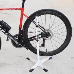 ThinkRider Suporte de estacionamento para piso de bicicleta, suporte para mountain bike, armazenamento interno de garagem, suporte de substituição para manutenção - Image 4
