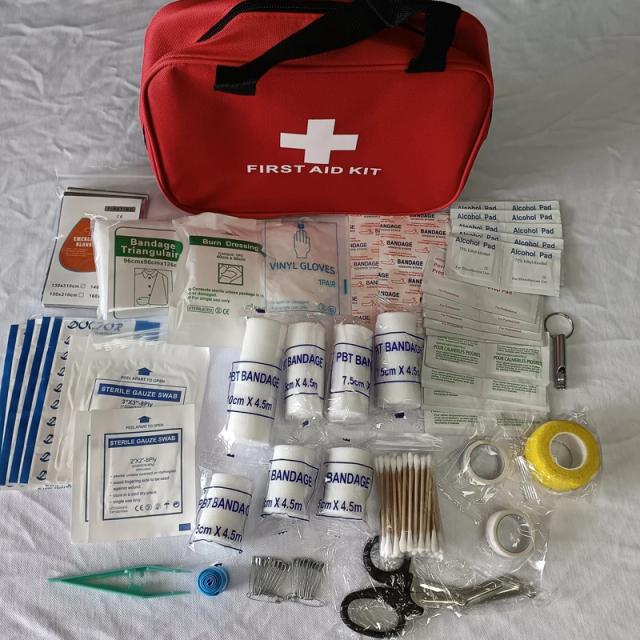 Kit de Primeiros Socorros Portátil para Aventura ao Ar Livre - Multiúso com Equipamentos Médicos Básicos, o Presente Ideal para Aventureiros