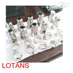 Acessórios para clarinete baixo Ligadura de fixação de bocal de clarinete baixo e pescoço curvo - Image 1
