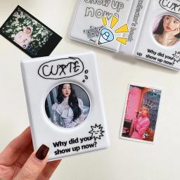 Álbum de fotos com letra impressa para Idol, Binder com 40 bolsos, Nome Card Book, Photocard e ID Holder, 3 em - Image 5