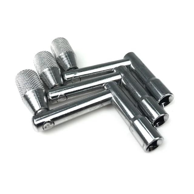 Tambor Giratório para Bateria com Baquetas e Chave de Tuning 5.5mm - Acessórios Musicais Essenciais
