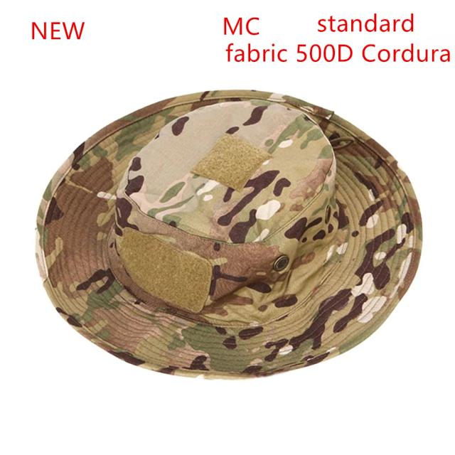 Chapéu Tático Boonie EMERSON com Tecido Camuflagem Multicam para Caça e Atividades ao Ar Livre EM8553