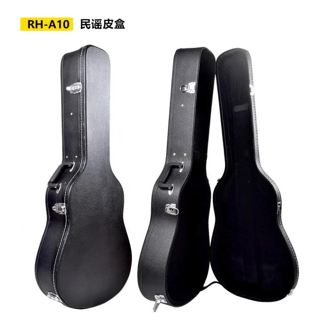 Estojo Rigido para Guitarra de 41" com Chave de Bloqueio e Acessórios para Instrumentos de Corda