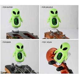 Afinador de guitarra alienígena SWIFF, afinador de guitarra de qualidade, afinador de baixo de cavaquinho, afinador de guitarra eléctrica, acessórios de guitarra A71 - Image 5