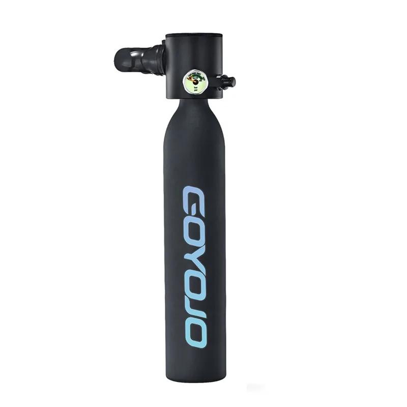 Mini tanque de mergulho equipamento de mergulho subaquático cilindro inflator 0,5l tanque de oxigênio ao ar livre 5-10 minutos pesca submarina - Image 1