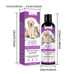 Pet Shampoo Dog Shower Gel, Retenção de Fragrância de Longa Duração, Removendo Acaros, Sujeira, Amaciamento do Cabelo, Pet Fornecedor, 237ml - Image 6