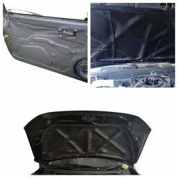 100/150/200/300cm x 50cm carro à prova de som amortecimento 3/6/10mm carro caminhão anti-ruído isolamento acústico algodão calor célula fechada espuma - Image 2