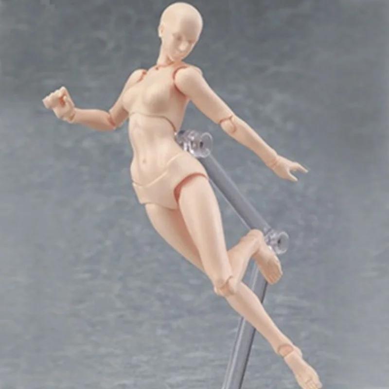 13cm esboço desenhar masculino feminino corpo móvel modelo artista arte pintura anime figura de ação modelo manequim brinquedo presentes - Image 1