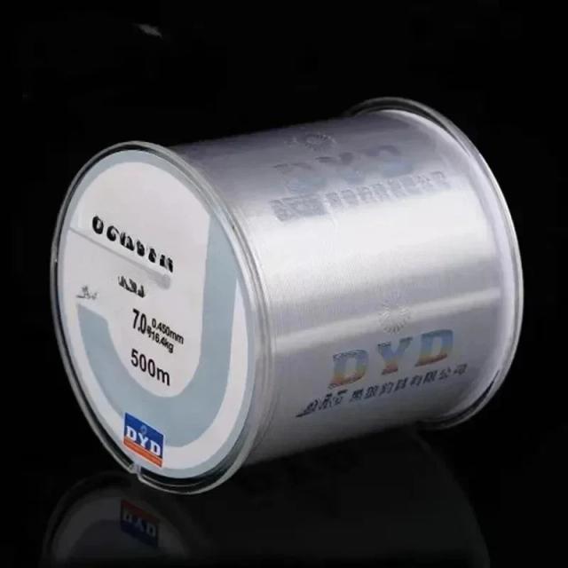 Linha de Pesca de Nylon Super Forte 500m 2-35lb Monofilamento Japonês