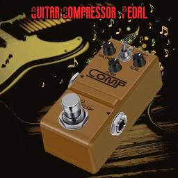 Rowin-NANO guitarra efeito pedais, Compressor, Flanger Booster, Overdrive Delay, Tremolo, Dumble distorção para baixo elétrico - Image 6