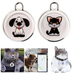 Pet Compatível com Bluetooth Inteligente Wearable Anti-Lost GPS Tracker, localizador à prova d'água, Rastreamento em tempo real, cão, Cat Collar, encontrar dispositivo - Image 2