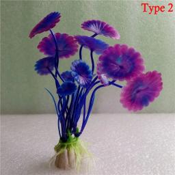 Decoração de plantas de aquário artificial, acessórios para plantas de aquário, peixes maravilhos, 1 peça - Image 4