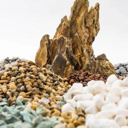 Pedra natural do cascalho para o aquário, acessórios do aquário, plantas envasadas, areia inferior, decoração Home DIY, paisagem do jardim, 100g, 200g, 500g - Image 6