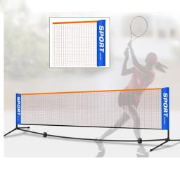 Rede de tênis dobrável portátil, Treinamento profissional ao ar livre do esporte, Padrão Indoor Ball Net, 3.1 m, 6.1 m Disponível - Image 1