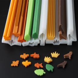 Grande Folha De Abelha Tubo Longo Sabonete Molde De Silicone, DIY, Sanduíche, Mousse, Fabricação De Bolo, Vela De Resina De Pássaro, Decoração De Chocolate, Presente De Natal, Novo - Image 1