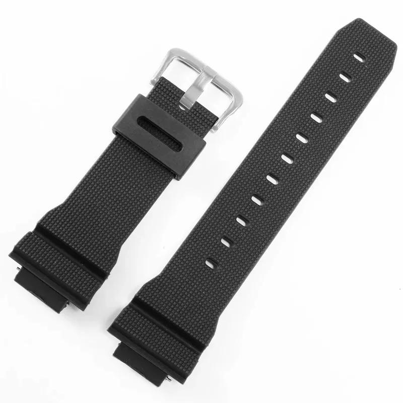 Pulseira de relógio de silicone, acessórios para relógios Casio G-Shock, 16mm, DW5600, DW6900, G5600, G5700, GW-M5610, GW-5000, GWX5600 - Image 1