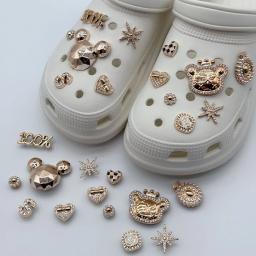 Conjunto de fivela de sapato strass para mulheres, encantos, jóias DIY, acessórios de luxo, favor festa - Image 2