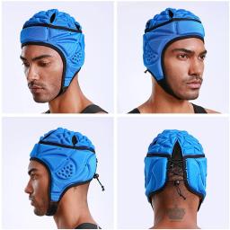 Headguard protetor macio para adultos, Chapéu do goleiro do futebol, Headguard Cap - Image 5