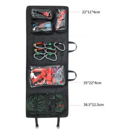 Escalada Quickdraw Pendurado Saco De Armazenamento, Anti Scratch Carry Pouch, Pacote À Prova D 'Água, Viagem Em Casa - Image 4