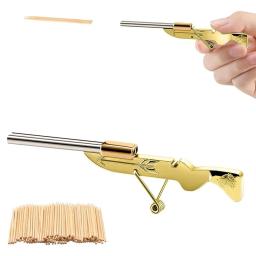 Mini Toothpick Gun Guntoy, Engraçado Caça Tiro Brinquedos, Arma De Descompressão Ao Ar Livre, Guntoys Presentes - Image 3