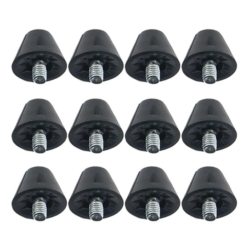 12 pçs universal náilon futebol sapato studs substituição chuteiras futebol boot spikes para sapatos futebol confiável - Image 1