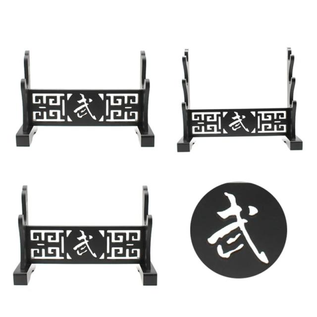 Suporte de Veludo para Exibição de Espadas e Armas - Ideal para Katanas, Gladius e Ícones Samurai
