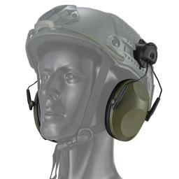 Anti-ruído tampões de ouvido tático caça protetores de ouvido capacete montado versão protetor de ouvido proteção auditiva à prova de som para tiro - Image 6