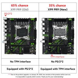 MACHINIST X99 PR9 Conjunto de placa-mãe LGA 2011-3 Intel Xeon E5 2680 V4 CPU e DDR4 16GB (2*8G) RAM Opcional combo usb3.0 NVME - Image 2