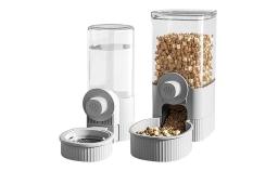 Alimentador automático do animal de estimação com o distribuidor esperto destacável da água, grande capacidade, alimento do gato e do cão, distribuidor do Kibble - Image 2