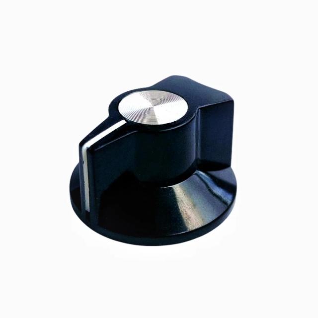 Botão de Ajuste de Volume para Amplificador de Guitarra - Reverberador em Plástico, 29x16mm