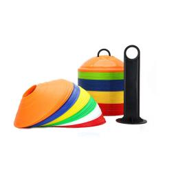Cone De Disco De Futebol Set, Treinamento De Agilidade De Futebol, Cones Pires, Marcadores De Campo, Acessórios De Treinamento Esportivo, Discos Marcadores, 12Pcs - Image 4
