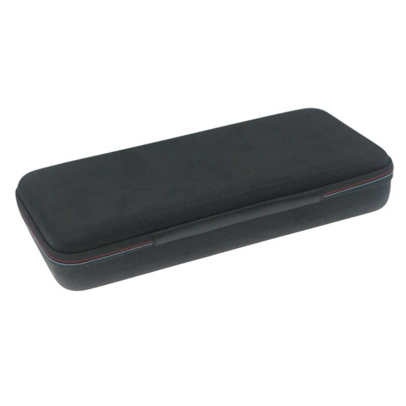 Estojo de armazenamento rígido para organizadores de teclado para teclado mecânico k75 com zíper de metal de alta qualidade e - Image 1