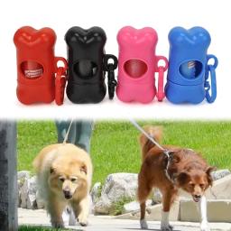 367A Porta-saco de cocô de cachorro para transporte de saco de lixo de trela para caminhada, corrida, acessórios de bicicleta, - Image 3