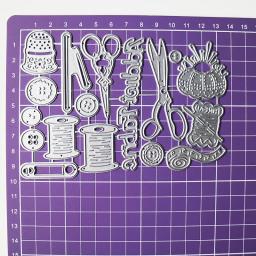 Ferramentas de artesanato cortar tesoura de corte de costura dados dressmaker scrapbook gravação papel corte álbum capa diy - Image 5