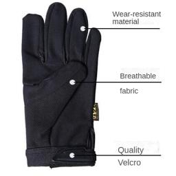Luvas resistentes ao desgaste de dedo completo para homens mulheres luvas macias esportes ao ar livre caminhadas treino ciclismo luvas antiderrapantes w28 - Image 3