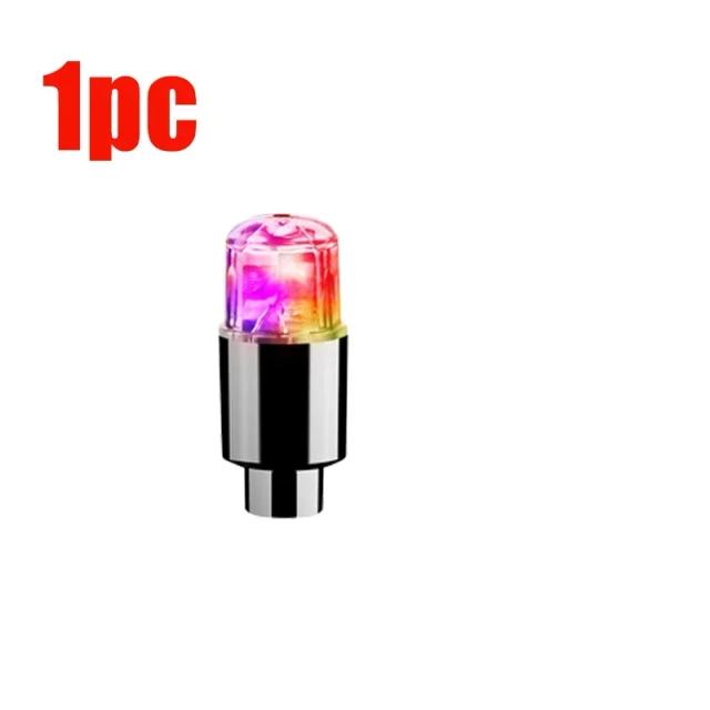 Luz LED Intermitente Colorida para Válvulas de Bicicleta e Carro - Iluminação Neon para Ambientes e Motocicletas