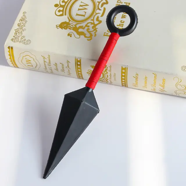 Espada Kunai de Cosplay do Naruto - Flying Thunder de Namikaze Minato, 24cm, Brinquedo Colecionável e Presente Perfeito para Meninos