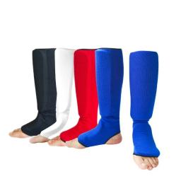 Caneleiras para Boxe e Taekwondo, Sparring Protector, Leg Kick Pads, Muay Thai, Judo Training, Acessórios de Proteção, MMA - Image 1