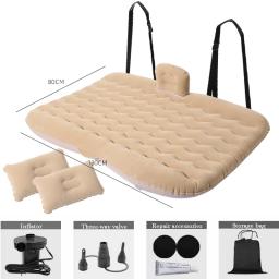 EAFC Car Travel Colchão, Cama inflável, Camping Car amping Mat, Colchão para dormir, Acessórios do carro - Image 4