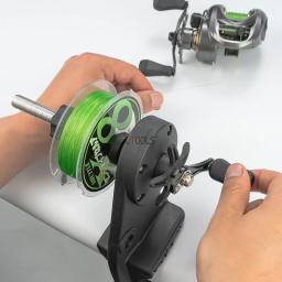Portátil Pesca Linha Spool Winder Set, Máquina para Baitcasting, Spinning Reel, Engrenagem Spooler, Combater, Wire Changer Equipamento - Image 6