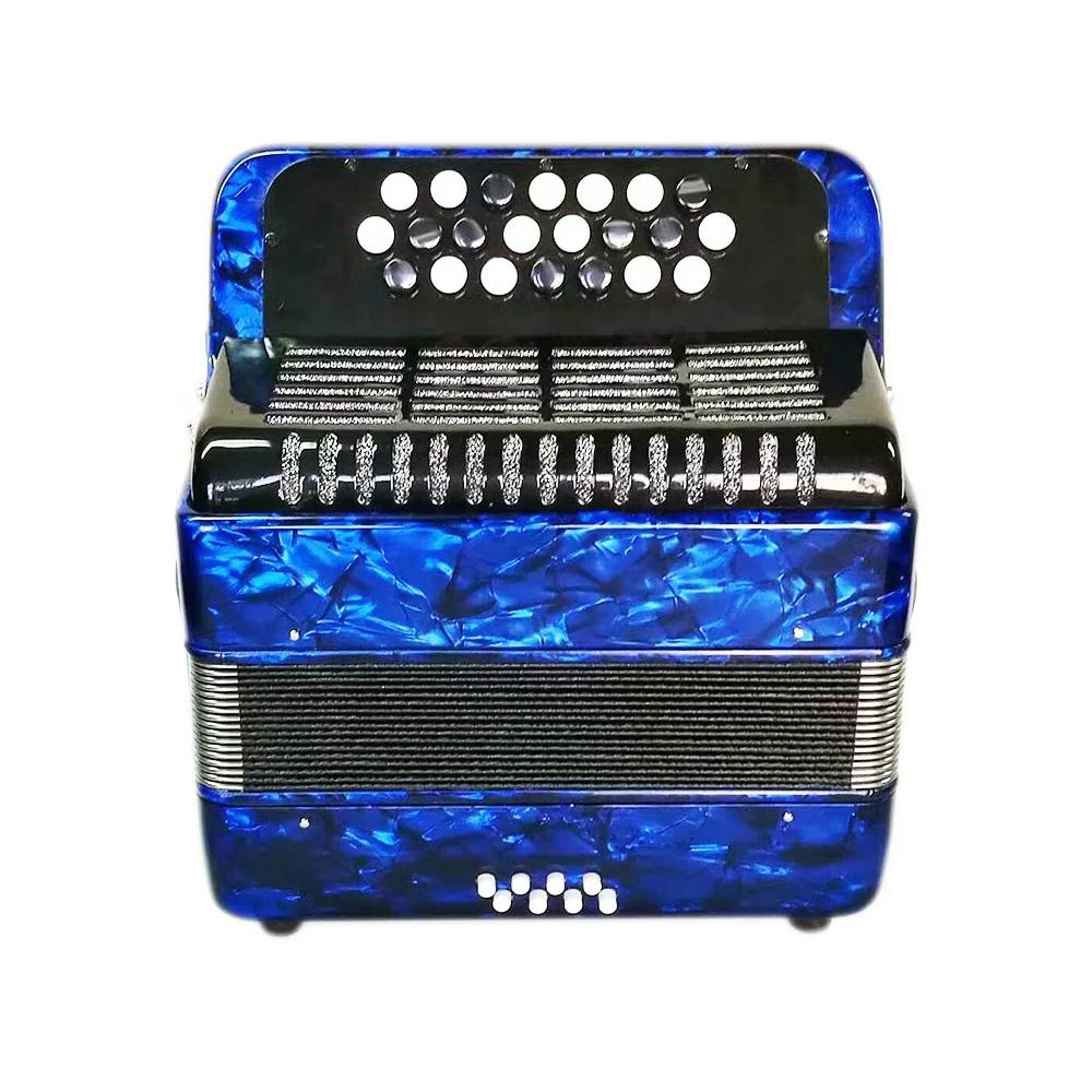 SEASOUND OEM Barato De Alta Qualidade 22 Botões 8 Baixo Estudante Botão Acordeão Instrumento Acordeon JB2208 - Image 1