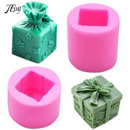 Molde de vela de silicone diy 3d sabão artesanato moldes de resina caixa de presente ferramentas de decoração - Image 1