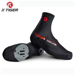 X-TIGER-Cobertura Térmica de Sapato de Ciclismo para Homens e Mulheres, Overshoes de Bicicleta MTB, Tampa De Sapatos De Corrida De Estrada, Inverno - Image 5