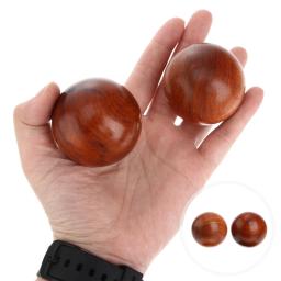 Massagem Handebol Massageador De Madeira Bolas De Exercício, Estiramento Muscular Do Pé, Redondo De Madeira Estresse De Fitness para Adultos, 2 Pcs - Image 2