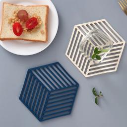 4/6 pçs silicone prato de secagem esteira multifuncional resistente ao calor utensílios de mesa máquina de lavar louça pia para acessórios de cozinha montanha-russa - Image 6