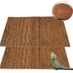 Natural Coconut Fiber Pet Coco Mat, tapete réptil para lagartos, tartarugas, cobras, lagartixa, dragão barbudo, tartarugas - Image 2