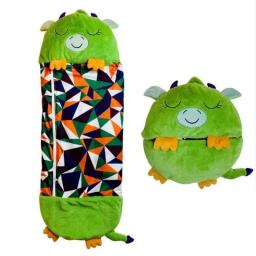 Saco de dormir dos desenhos animados das crianças VIKAMA, Animal Snuggle, Dobrável Anti-Kick Consolador - Image 6