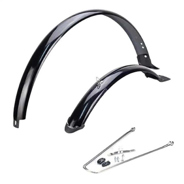 Para-lamas de Mountain Bike com Montagem de Hardware - Proteção Completa para Rodas e Pneus, Conjunto de Fenders para Ciclismo 24"