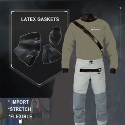 Trajes secos de látex surf masculino, juntas do tornozelo para Kitboarding, windsurf, Motosurfing, esqui aquático - Image 3